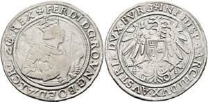 Ferdinand I. 1521-1564 - 1/2 Taler o. J. ... 