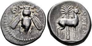 Ephesos - Drachme (4,07 g), Magistrat ... 