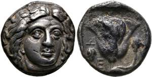 Rhodos - Didrachme (6,85 g), ca. 340-316 v. ... 