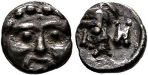 Selge - Obol (0,89 g), ca. 350-300 v. Chr. ... 
