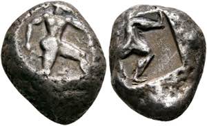 Aspendos - Stater (11,06 g), ca. 465-430 v. ... 