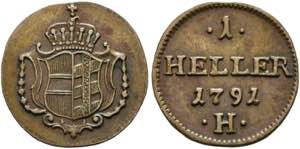 Leopold II. 1790-1792 - Heller 1791 H ... 