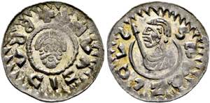 Bretislav II. 1092-1100 - Denar (0,62g) ... 