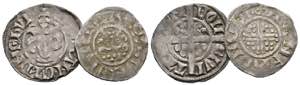 Heinrich III. 1216-1272 - Lot 3 Stück; 2x ... 