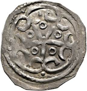 Otakar IV. 1161-1192 - Dünnpfennig (0,92g) ... 