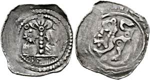 Bernhard v. Kärnten 1200-1256 - Pfennig ... 