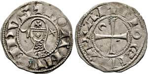 Boemund III. 1149-1163 - Denar (0,99g) ... 