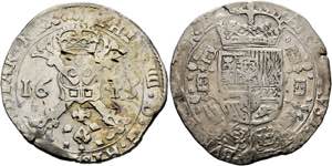 Philipp IV. 1621-1665 - Patagon 1643 Tournai ... 