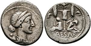 C. Iulius Caesar - Denarius (3,78 g), ... 