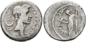 C. Iulius Caesar - Denarius (3,85 g), Roma, ... 