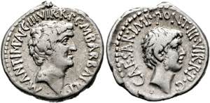 M. Antonius - Denarius (3,65 g), ... 