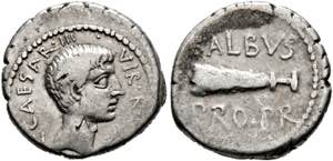 C. Caesar Octavianus - Denarius (3,93 g), ... 