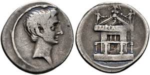 C. Caesar Octavianus - Denarius (3,55 g), ... 