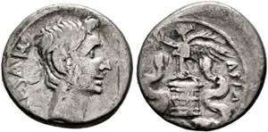 C. Caesar Octavianus - Quinarius (1,62 g), ... 