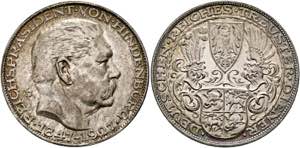 Weimarer Republik 1919-1933 - Silbermedaille ... 