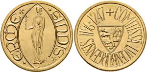 Charlotte v. Luxemburg 1919-1964 - 40 Francs ... 