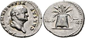 Vespasianus (69-79) - Denarius (3,53 g), ... 