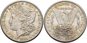 U S A - Morgan Dollar 1881 S San Francisco ... 