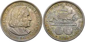 U S A - Half Dollar 1893 Columbian ... 
