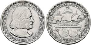 U S A - Half Dollar 1892 Columbian ... 