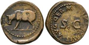 Domitianus (81-96) - Quadrans (3,69 g), ... 