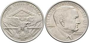 U S A - Half Dollar 1936 Arkansas ... 
