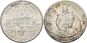 U S A - Half Dollar 1982 D Denver; George ... 