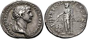 Traianus (98-117) - Denarius (2,94 g), Roma, ... 