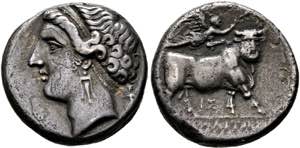 Neapolis - Didrachme (7,06 g), ca. 275-250 ... 