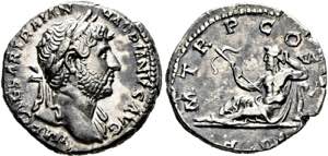 Hadrianus (117-138) - Denarius (3,08 g), ... 