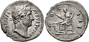 Hadrianus (117-138) - Denarius (3,07 g), ... 