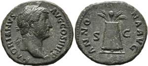 Hadrianus (117-138) - As (10,07 g), Roma, ... 