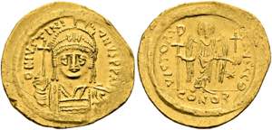 Iustinianus I. (527-565) - Solidus (4,41 g), ... 