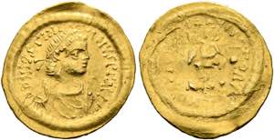 Iustinianus I. (527-565) - Tremissis (1,48 ... 