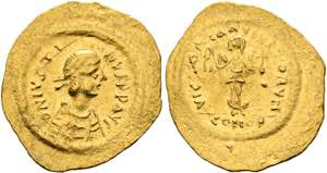 Iustinus II. (565-578) - Tremissis (1,50 g), ... 