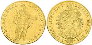 RDR - Leopold II. 1790-1792 - Dukat (3,47g) ... 