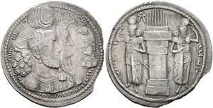 SASANIDEN - Varhran II. (276-293) - Drachme ... 