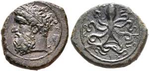 SICILIA - Syrakus - Bronze (3,34 g), ... 