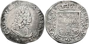 ITALIEN - Mailand - Carlo III/VI. di Spagna ... 