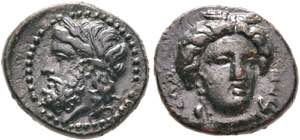 SICILIA - Gela - Bronze (2,72 g), ca. ... 