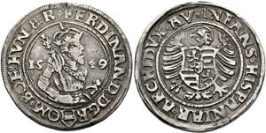 RDR - Ferdinand I. 1521-1564 - 1/2 Taler ... 