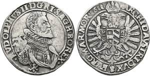 RDR - Rudolf II. 1576-1612 - Taler 1611 ... 