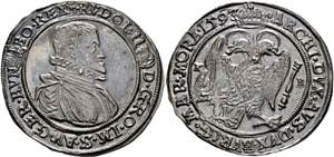 RDR - Rudolf II. 1576-1612 - 1/2 Taler 1593 ... 