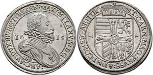 RDR - Erzherzog Maximilian 1590-1618 - Taler ... 