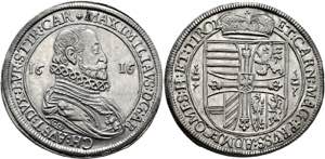 RDR - Erzherzog Maximilian 1590-1618 - Taler ... 