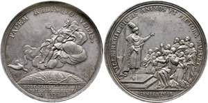  - Leopold I. 1657-1705 - AR-Medaille 1711 ... 