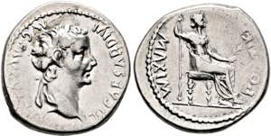 Tiberius (14-37) - Denarius (3,7g) 18-35 n. ... 