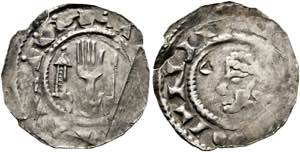 Kaiser Heinrich V. 1106-1125 - Pfennig ... 
