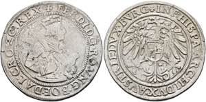 Ferdinand I. 1521-1564 - 1/2 Taler o. J. ... 