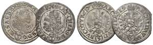 Matthias (1608)-1612-1619 - Lot 2 Stück; 3 ... 